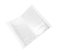 SMASOLO Album de Cartes Postales Transparent PP Classeur de Rangement Multi-usages pour Billets Avion Tickets de Concert et Cartes Souvenir Protection et Identification Facile