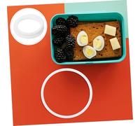 SMASOLO Anneau de Joint Étanchéité Silicone pour Boîte Lunch et Rond Résistant à Usure Adapté Aux Boîtes Bento et Sandwich Anneau Scellant Réutilisable pour Couvercle Hermétique