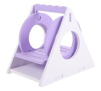 SMASOLO Balançoire pour Hamster en Plastique Violet D’Exercice Jeu pour Cage à Hamster, Accessoire Ludique pour Petits Animaux comme Gerbilles et Cobayes