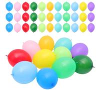 SMASOLO Ballons Latex 10 Pouces Multicolores 100 Pcs - Décorations Anniversaire et Mariage Intérieures/extérieures, Ballons D'anniversaire et Articles de Fête pour Réception et Festival