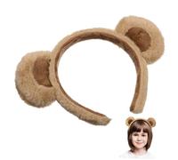SMASOLO Bandeau Adorable avec Oreilles de Ours Peluche Accessoire de Cheveux et Filles pour Fêtes Événements Usage Design Unique et Mignon Qui Attire Attention Confortable et pour Port