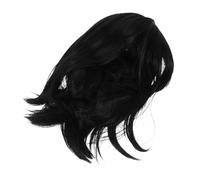 SMASOLO Bob Wig Short Mushroom Style For Women Natural Looking Cosplay And Halloween Costume Wig Comfortable Fit For Parties And Role Play