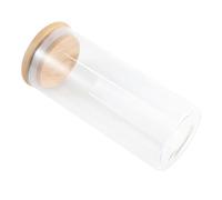SMASOLO Bocal Verre Transparent avec Couvercle Hermétique pour Conservation Alimentaire de Rangement pour Thé Café Sucre Épices Accessoire Cuisine Pratique