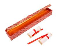 SMASOLO Boîte à Éventail Chinoise avec Couvercle Coffret Élégant pour Rangement et Présentation Étui de Conservation Multifonctionnel pour Éventails Pliants Boîte Cadeau Raffinée avec