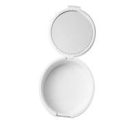 SMASOLO Boîte de Rangement pour Dentier Plastique Étui Protecteur Portable pour Prothèses Dentaires Accessoire Pratique pour et Faux Dents Blanc