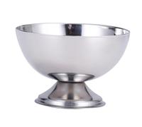 SMASOLO Bol à Salade Inox Petit Format Coupe Dessert Multifonction Résistante Au Froid Tasse Snack pour Maison et Restaurant Finition Lisse Usage Familial et Professionnel