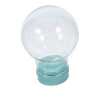 SMASOLO Boule à Neige Vide Verre Transparente Clair Rechargeable pour DIY Décorations de Noël Mariage Bureau et Intérieur