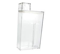 SMASOLO Bouteille De Lessive Transparente Grand Format 1l Contenant Solide Couvercle Gradué Anti-fuite Réservoir De Stockage Pour Lessive Poudre Stockage Maison Hôtel