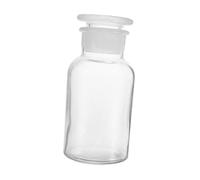 SMASOLO Bouteille Verre à Petit Col Résistante Aux Chocs pour Laboratoire Chimique Flacon Réactif Étanche à Usage Industriel et Alimentaire