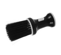 SMASOLO Brosse à Cheveux Et Cou Pour Hommes Poils Doux Nettoyage Frange Et Nuque Usage Professionnel Salon Coiffure Noir Compacte