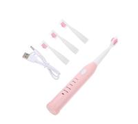 SMASOLO Brosse à Dents Électrique pour Garçon Fille USB Rechargeable Modes Brosse Souple Étanche Nettoyage Complet avec Tête Amovible Couleur Rose