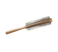 SMASOLO Brosse Ronde Petite pour Brushing Cheveux Femme Brosse Coiffante à Picots Ronds Doux Peigne pour Séchage et Coiffage Rapide Accessoire Compact Voyage