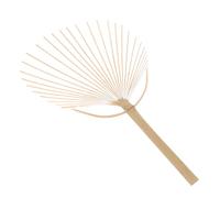 SMASOLO Cadre Éventail Rond à Main Vierge Léger Et Solide pour DIY Mariage Décoration Murale Anneau De Suspension