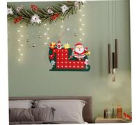 SMASOLO Calendrier de Noël Feutre DIY Décoration Suspendue pour Porte Mur et Fenêtre Compte à Rebours Festif pour Garçon Fille et Famille Calendrier Lavent Original