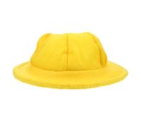 SMASOLO Chapeau Lapin Nain Jaune en Feutre Accessoire de Costume pour Animaux de Compagnie en Photos, Fêtes et Cosplay