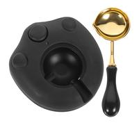 SMASOLO Chauffe-Cire Électrique USB Forme Patte de Chat Four à Cire Rapide Basse Tension Outil Fondre Cire Four à Tampons Polyvalent Noir pour Création