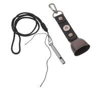 SMASOLO Clochette Anti-Ours et Sifflet de Survie Cordon, Accessoires Indispensables pour Randonnée et Camping, Équipement de Sécurité pour Activités en Pleine Nature