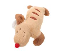 SMASOLO Coussin en Peluche Douce pour Chien 30 Cm Compagnon de Sommeil Apaisant pour Petits Chiens Oreiller Câlin Lavable et Léger Poilu Maison et Voyage