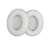 SMASOLO Coussinets D’Oreille de Remplacement 2 Pcs pour Casque 20 Blanc Accessoires Confortables en Protéine Synthétique Solide et Élastiques Adaptés pour Écoute Prolongée et Usage