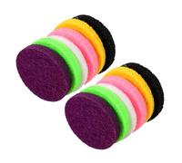 SMASOLO Coussinets Diffuseurs D'arômes 12 Pièces Multicolores pour Diffuseur D'aromathérapie Voiture et Maison Pastilles Recharge Parfumée Accessoires Pratiques