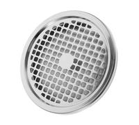 SMASOLO Couvercle Grille Cendrier Poubelle Acier Inoxydable Résistant Déformation et Aux Odeurs pour Bureau et Hôtel Protection Anti-mégots et Propreté Extérieure