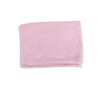 SMASOLO Couverture pour Animaux en Flanelle Polaire Rose, Couverture Polaire Douce, Literie pour Chien et Chat, Maintien Chaud Toute Saison, Couvre-lit Uni Confortable, Taille Standard