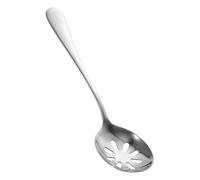 SMASOLO Cuillère à Fentes Acier Inoxydable pour Service Domestique Passoire Perforée Polyvalente Cuillère de Cuisine Légère et Facile à Nettoyer pour Fruits Salades et Plats Sauce