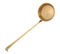SMASOLO Cuillère de Cuisine à Long Manche Ergonomique Acier Inoxydable Antiadhésive pour Friture et Snacks Moule Maison pour Pâtisseries et Beignets Outil Polyvalent pour et