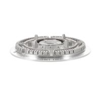 SMASOLO Diffuseur de Flamme en Fer pour Brûleur de Gaz 15 Cm, Plaque de Diffusion de Chaleur Résistante Haute Température, Accessoire pour Cuisinière à Gaz, Anneau de Mijotage pour