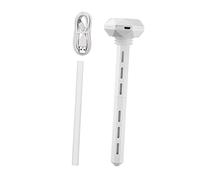 SMASOLO Diffuseur Parfum USB Mini Humidificateur Donut pour Maison Bureau Brumisateur Décoratif et Hydratant Peau Portable et Pratique Blanc