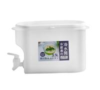 SMASOLO Distributeur Eau Froid avec Robinet pour Réfrigérateur Capacité Résistant Au Chaud et Froid pour et Boissons Fraîches