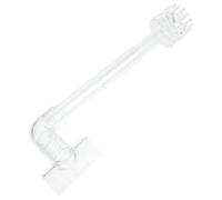 SMASOLO Écumeur de Surface Transparent pour Aquarium 20mm Dispositif Plastique D’élimination du Film Huileux, Filtre Anti-Pollution Pétrolière pour Eau Douce et Salée, Accessoire