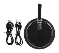 SMASOLO Enceinte sans Fil Portable Multifonction extérieure avec Lecteur Carte Appel Mains-activé Compatible PC et Smartphone Format Noir