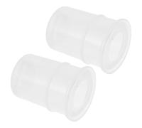 SMASOLO Ensemble de 2 Ventouses en Silicone Souple Transparent pour Garçon et Filles, Kit de Massage Doux à Aspiration Réglable, Outil de Bien-être Portatif pour Relaxation Musculaire