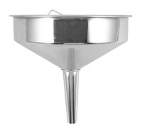 SMASOLO Entonnoir Industriel en Acier Inoxydable Épais 18 Cm Grand Diamètre, Entonnoir Polyvalent pour Liquide et Ingrédients Secs, Remplissage Automobile Cuisine, Facile à Nettoyer