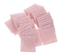 SMASOLO Enveloppes à Bulles en Plastique Rose 50 Pcs 10X10 CM Motif Cœur Antichoc pour Emballage Express Protection Colis Fragile Maison Cuisine Stockage Présents