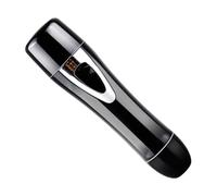 SMASOLO Épilateur Électrique Sec pour Femme Mini Tondeuse Rotative Portable Design Sûr et Silencieux sans Fil pour Visage Maillot et Corps Facile à Nettoyer Usage Sec et Humide Noir sans