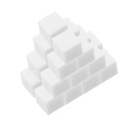 SMASOLO Éponges à Ongles Dégradé 100 Pcs 1 Cm Mini Bloc Éponge Douce Blanche Pour Nail Art Et Maquillage Accessoire Manucure Précision