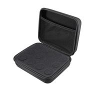 SMASOLO Étui De Rangement Huiles Essentielles 12 Compartiments 5ml-15ml Noir Rigide Eva pour Transport Sécurisé Voyage