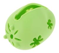 SMASOLO Étui Éponge Maquillage Ventilé Silicone Vert Boîte de Rangement Portable pour Puff de Beauté Support de Séchage pour Blender de Maquillage Accessoire Compact de Voyage pour Femmes