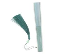 SMASOLO Éventail Pliable Décoratif avec Glands Éventail Floral Chinois Accessoire Élégant pour Femmes pour Mariages Fêtes et Photographie