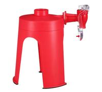 SMASOLO Fabricant de boissons inversées buveur de boisson dispenser réutilisable distributeur d'eau gazeuse boire distributeur de sodas de supports de bouteille de soda rouge