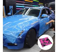 SMASOLO Film Adhésif Vinyle Camouflage Graffiti Rose 152x30 Cm pour Voiture, Décoration Carrosserie, Habillage Extérieur Voiture, Protection Rayures Tableau de Bord, Autocollant Tuning