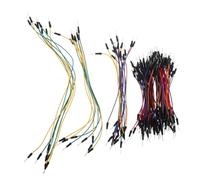 SMASOLO Fils De Connexion Mâle-Femelle pour Platine D'essai 65 Pièces, Kit Câbles Démarrage Auto, Câble De Reliure Solide, Usage Scolaire Et Laboratoire, Couleur Assortie