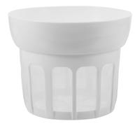 SMASOLO Filtre à Yaourt Inoxydable pour Séparation Du Lactosérum Passoire Multifonction pour Yaourt Grec Fromage Lait Végétal et Jus