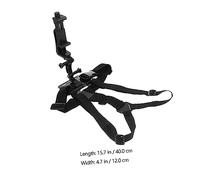 SMASOLO Fixation Casque pour Caméra Sport avec Sangle Support Mobile Rotatif Bandeau Pratique pour Smartphones et Activités Extérieures