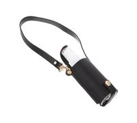 SMASOLO Flacon Spray Rechargeable avec Étui PU Étanche Flacon Pulvérisateur pour Voyage et Soins Personnels Bouteille Vide Portable pour Lotion et Cosmétiques Design Mains pour Sac à Main