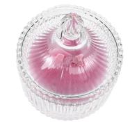 SMASOLO Houppette Extra Large Douce à Longs Poils avec Ruban Décoratif Applicateur Réutilisable pour Contenant Verre Convient pour Corps et Visage