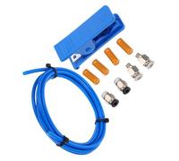 SMASOLO Kit Accessoires Imprimante avec Coupe Tube Ptfe Tube Flexible Bleu Raccords Pneumatiques et et Faciles à Installer