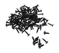 SMASOLO Kit de 100 Clips de Fixation en Plastique pour Voiture, Rivets Push-in pour Garniture de Toit, Panneaux de Porte et Pare-chocs, Clips de Retenue Résistants à L'eau, Compatibles